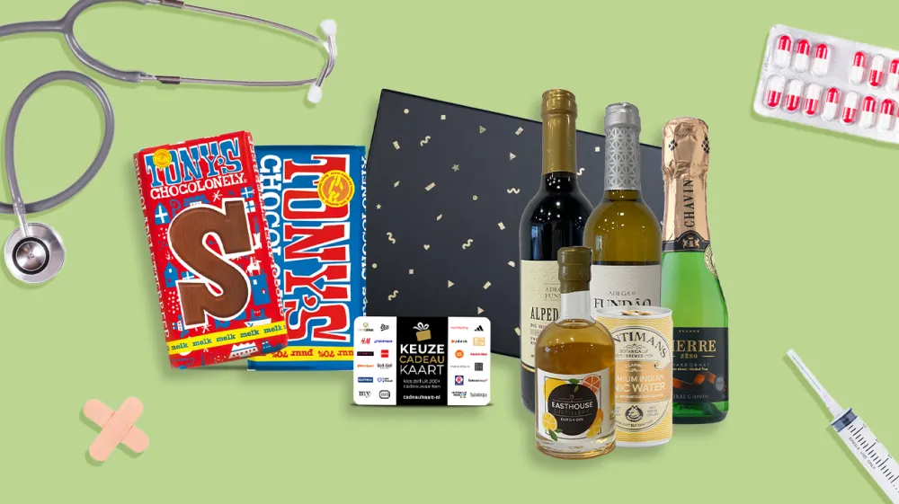 Verras de verpleging met een origineel cadeau